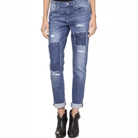 Madewell Denim - SALE❤️Madewell Patched Boyfriend Jean Sz 24
